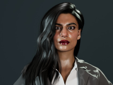 Victoria Newman 3D Модель