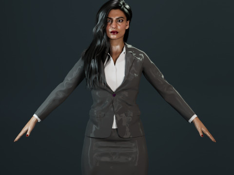 Victoria Newman 3D Модель