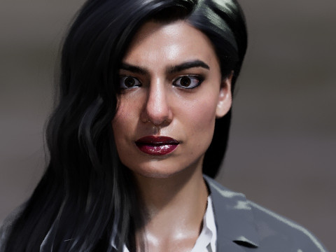 Victoria Newman 3D Модель