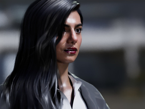 Victoria Newman 3D Модель