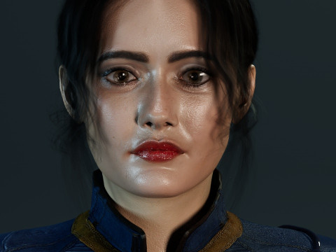 Lucy Maclean 3D Model