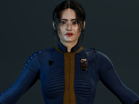 Lucy Maclean Model 3D