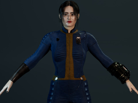 Lucy Maclean Model 3D