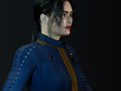 Lucy Maclean Model 3D