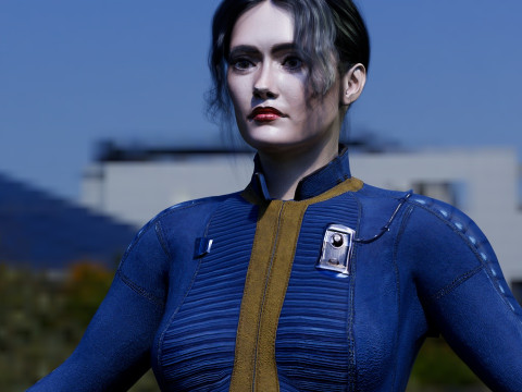 Lucy Maclean Model 3D