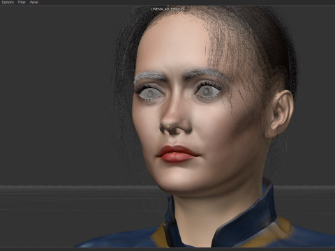 Lucy Maclean Model 3D
