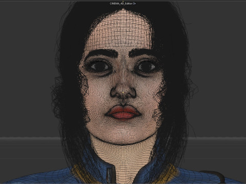 Lucy Maclean Model 3D