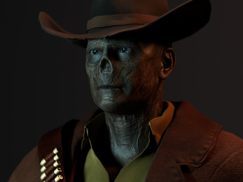 Cooper Howard The Ghoul 3D Model