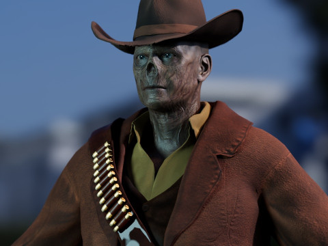 Cooper Howard The Ghoul 3D Model