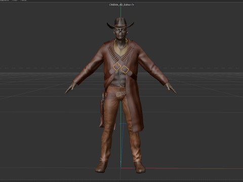 Cooper Howard The Ghoul 3D Model