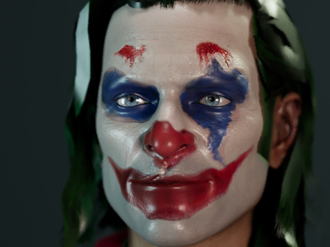 Joker Joaquin Phoenix Modelo 3D