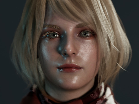 Ashely Graham 3Dモデル