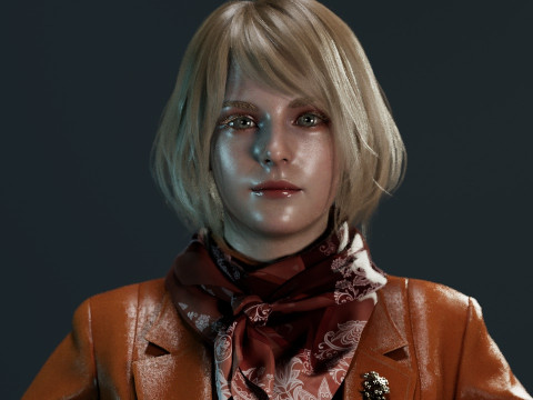 Ashely Graham 3D Модель