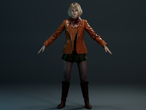 Ashely Graham 3D Модель