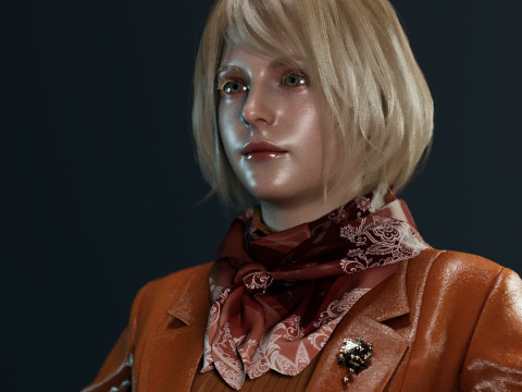 Ashely Graham 3D Модель