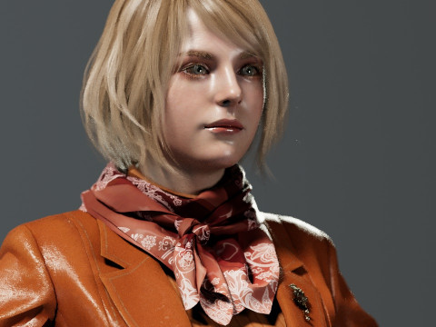 Ashely Graham 3D Модель