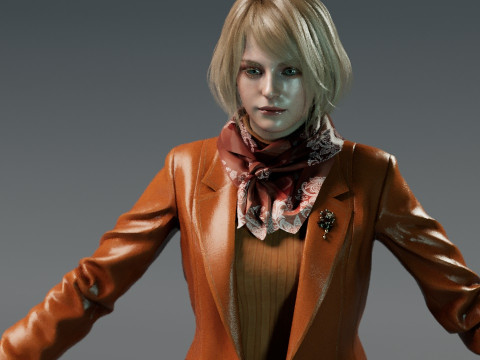 Ashely Graham 3D Модель