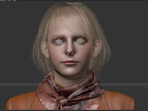 Ashely Graham 3D Модель