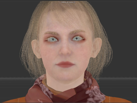 Ashely Graham 3D Модель