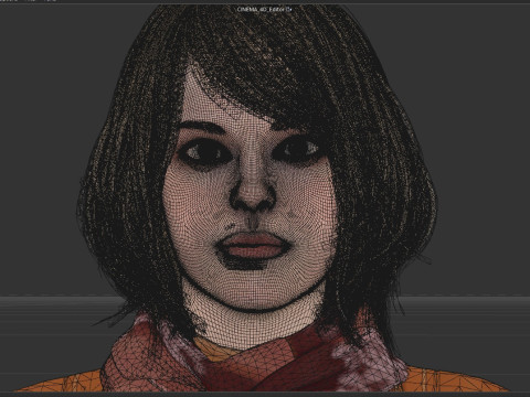 Ashely Graham 3D Модель