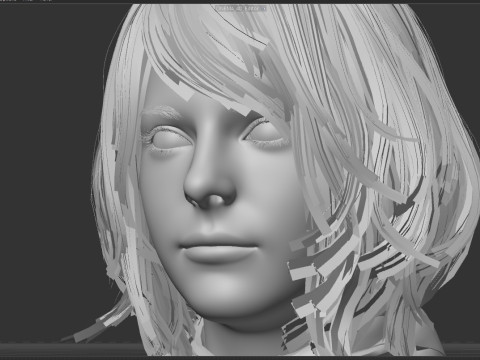 Ashely Graham 3D Модель