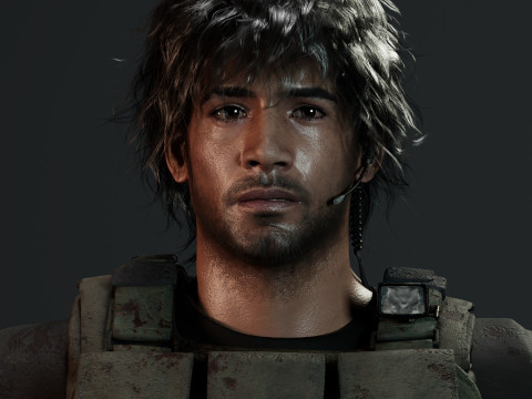 Carlos Oliveira Modelo 3D
