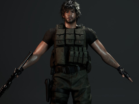 Carlos Oliveira Modèle 3D
