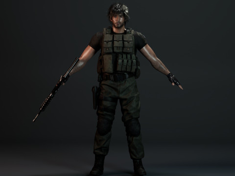 Carlos Oliveira Modèle 3D