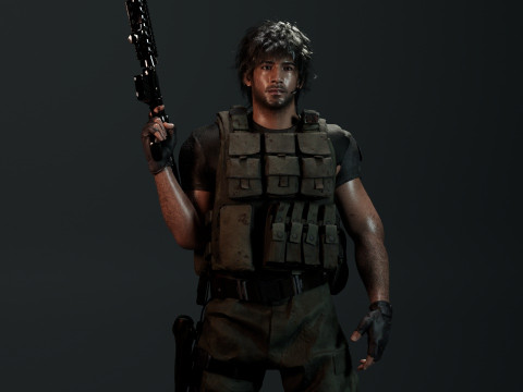 Carlos Oliveira Modèle 3D