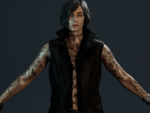 Devil May Cry V 3D Model