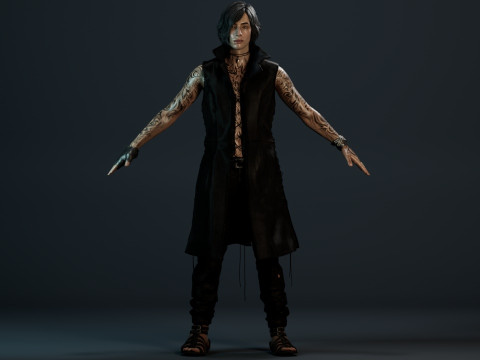 Devil May Cry V 3D Model