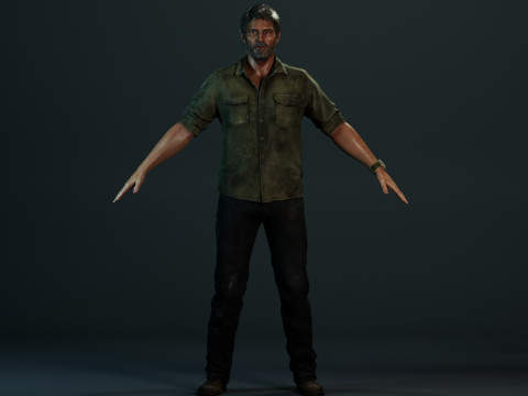 Joe Miller 3D 모델