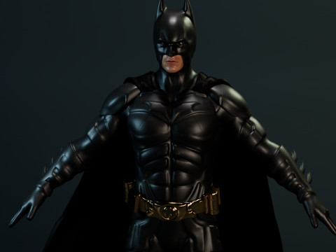 Batman The Dark Knight 3D Модель