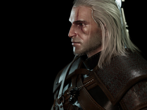 The Witcher 3D Модель