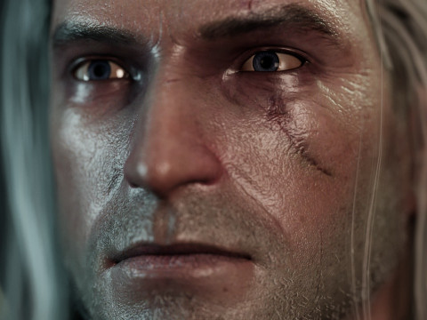 The Witcher 3D Модель
