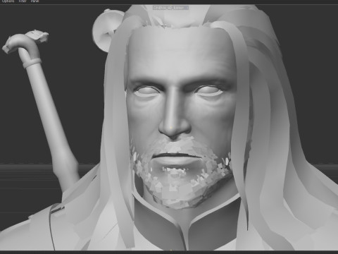 The Witcher 3D Модель
