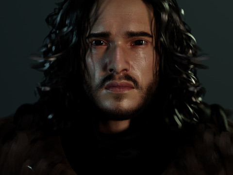 Jon Snow 3D Model