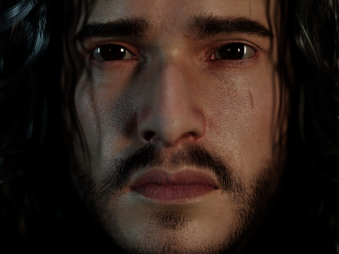 Jon Snow 3D Model