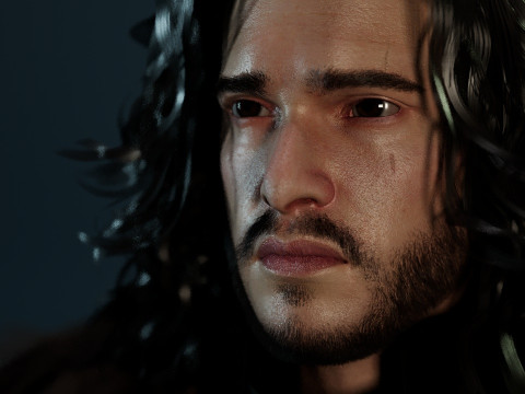 Jon Snow 3D Model