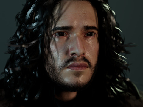 Jon Snow 3D Model