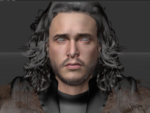 Jon Snow 3D Model
