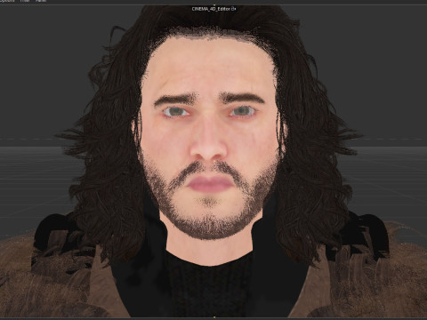 Jon Snow 3D Model