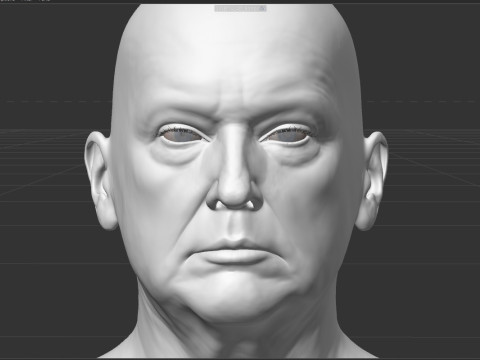 Donald Trump 3Dモデル