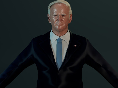 Joe Biden Modelo 3D