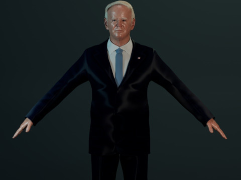 Joe Biden Modelo 3D