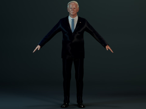 Joe Biden Modelo 3D