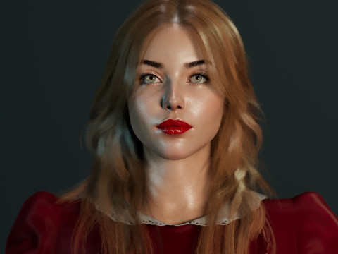 Sydney Sweeney 3D Model