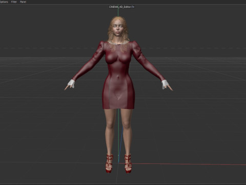 Sydney Sweeney 3Dモデル
