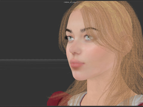 Sydney Sweeney 3Dモデル