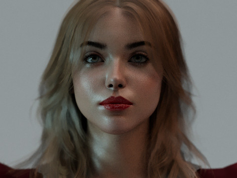 Sydney Sweeney 3Dモデル